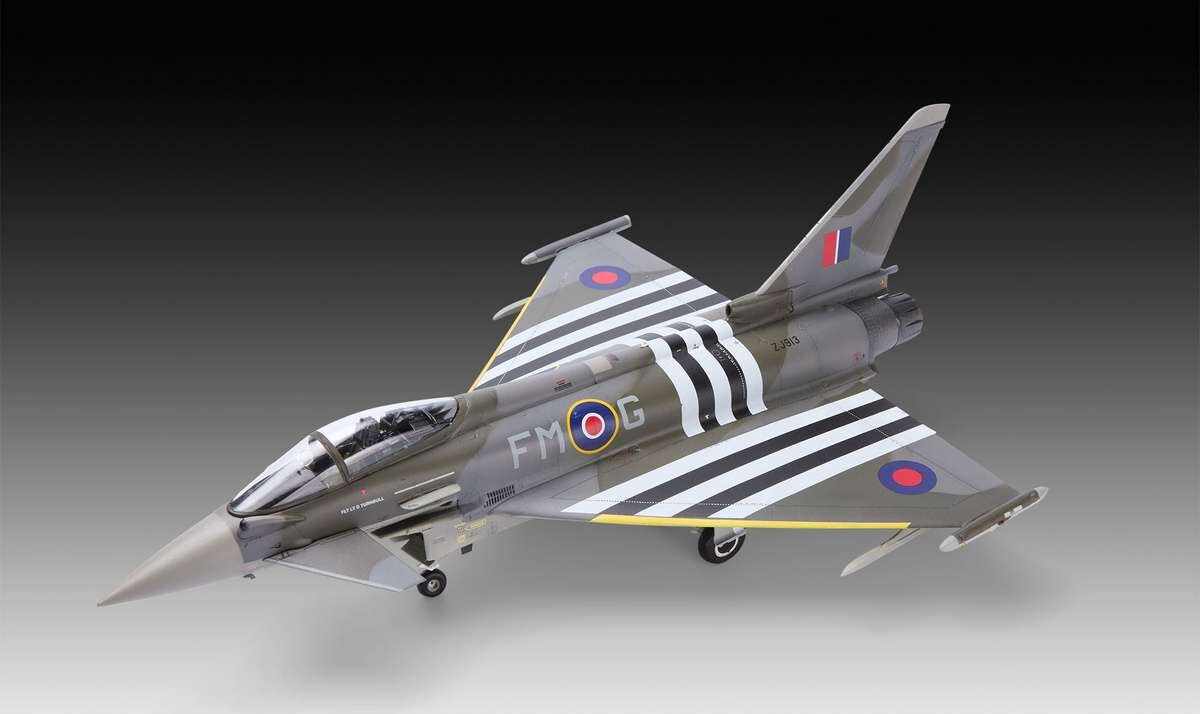 Revell 03753 - Eurofighter Typhoon Fgr4 Fly - Build Paint - 1 48