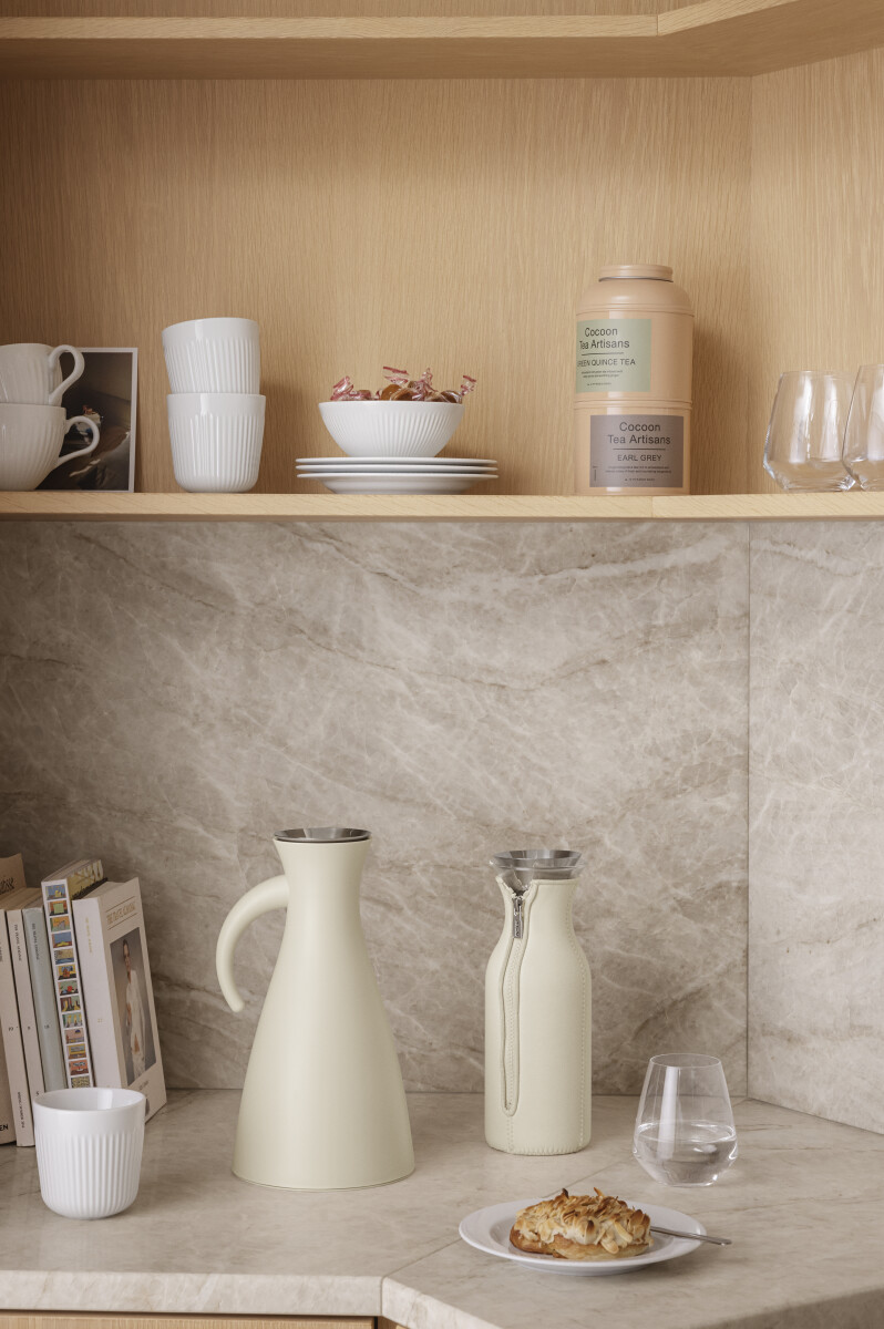 Eva Solo - Vandkaraffel Med Låg Til Køleskab - Coconut - 1 L