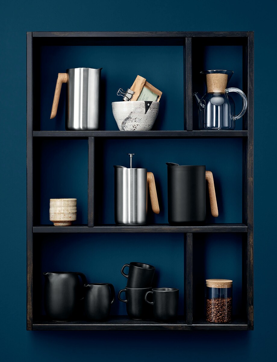 Eva Solo - Termo Stempelkande - Børstet Rustfrit Stål - 1 L