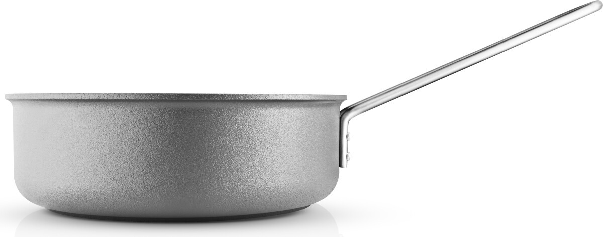 Eva Trio - Grey Line Sauterpande - Ø 24 Cm - Keramisk Belægning - Grå
