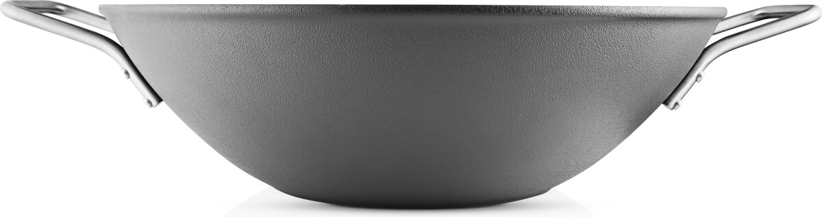 Eva Trio - Grey Line Wok Gryde - Ø 32 Cm - Keramisk Belægning - Grå
