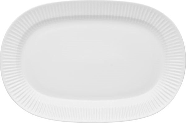 Eva Trio - Legio Nova Serveringsfad - Hvid - Porcelæn - 37X25 Cm