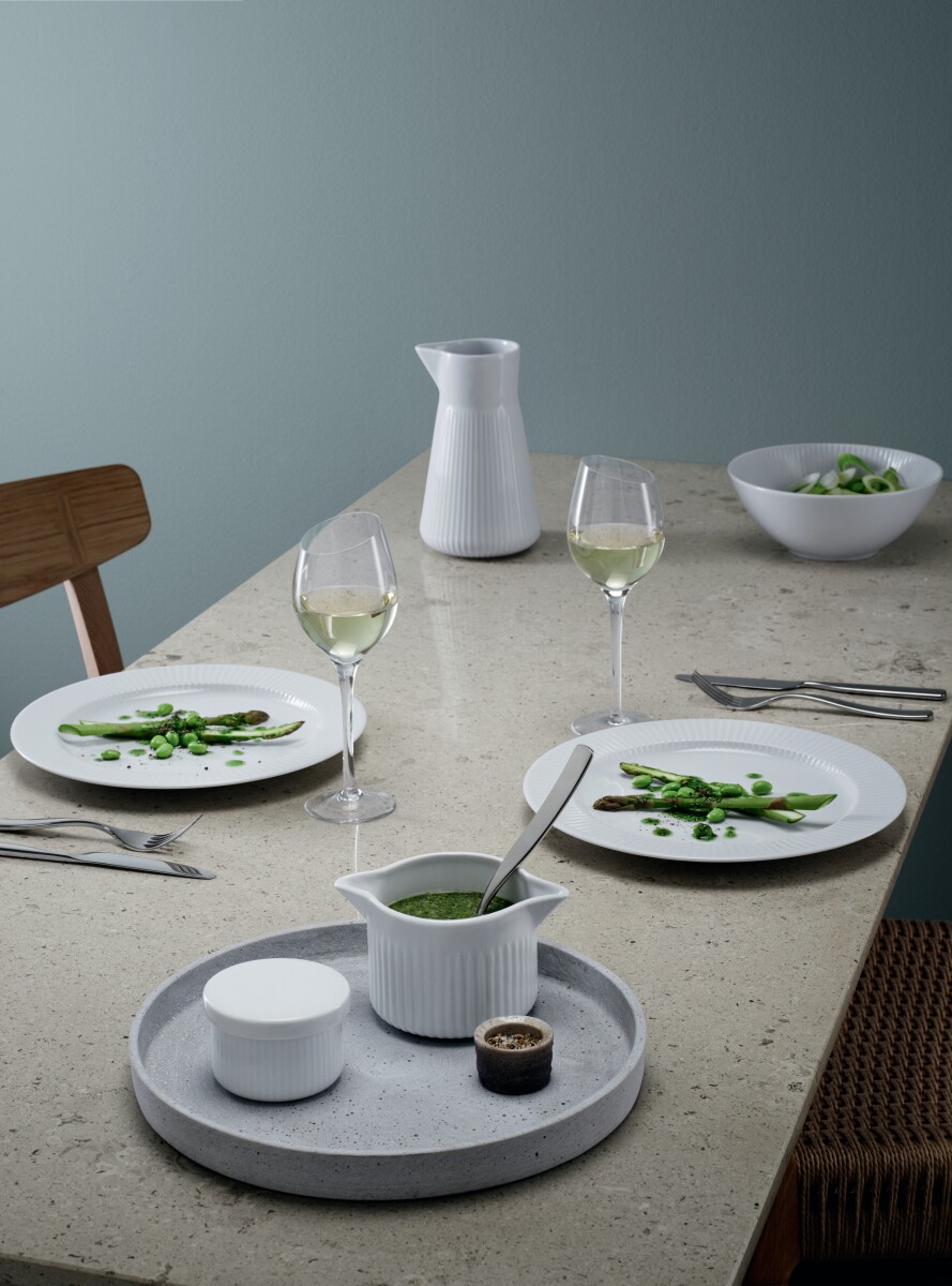 Eva Trio - Legio Nova Sovsekande - 450 Ml - Porcelæn - Hvid