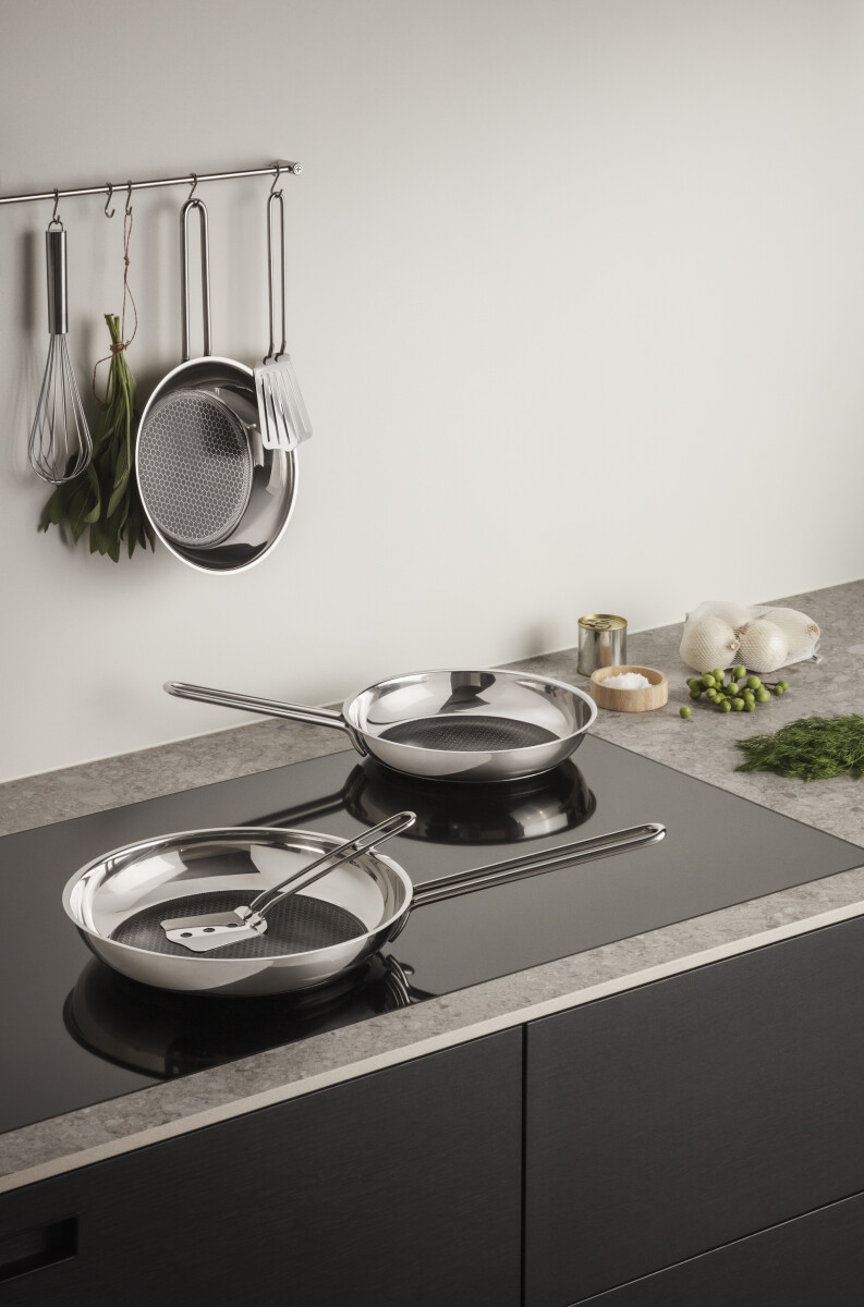 Eva Trio - Mosaic Stegepande - Ø 28 Cm - Rustfrit Stål - Keramisk