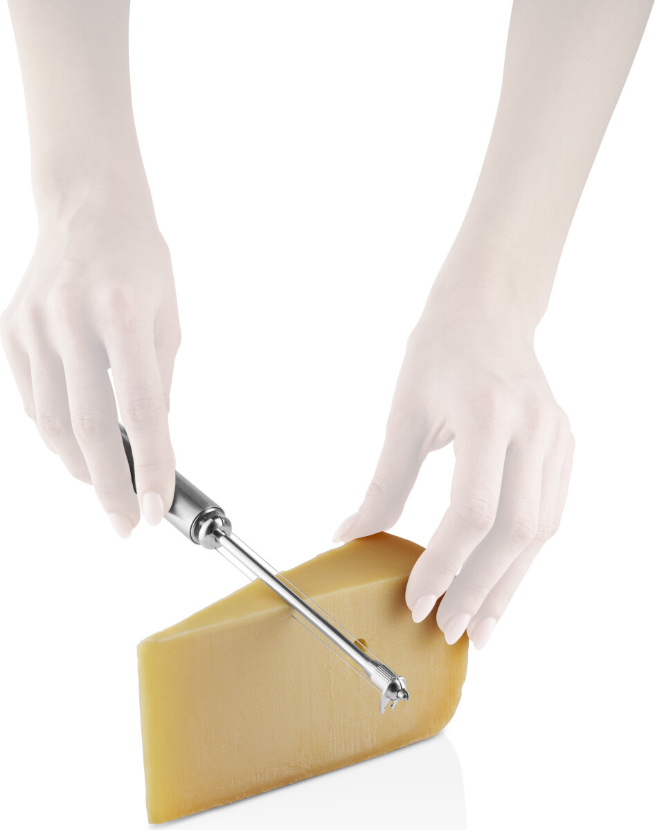 Eva Trio - Osteskærer - Børstet Stål - 22 Cm