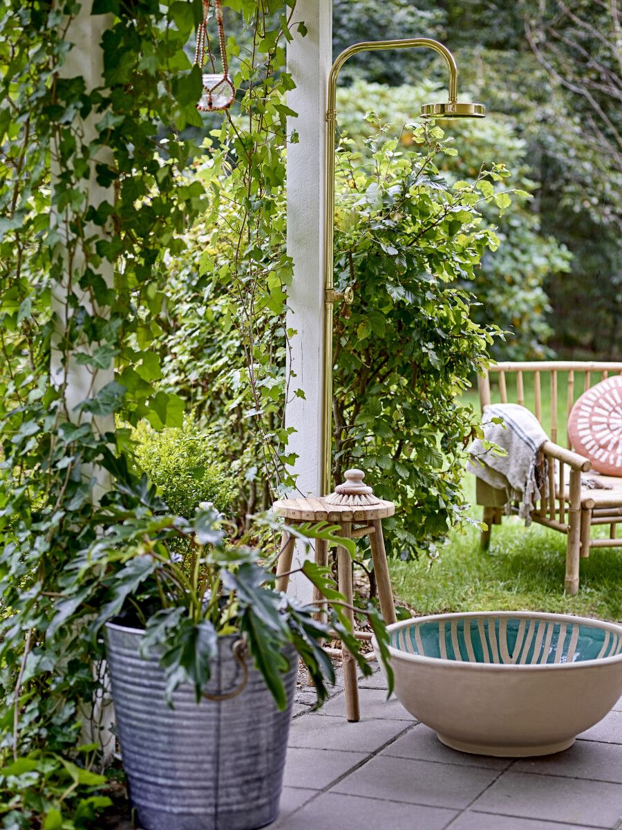 Bloomingville - Evar Krukke - Grå - Galvaniseret Jern - 2 Stk