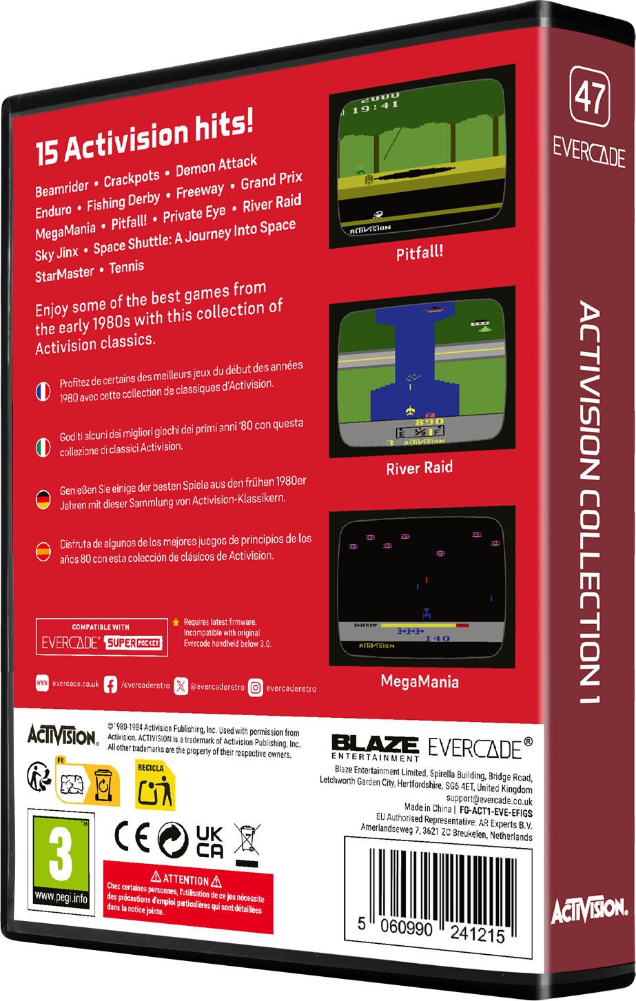 Evercade Activision Collection 1