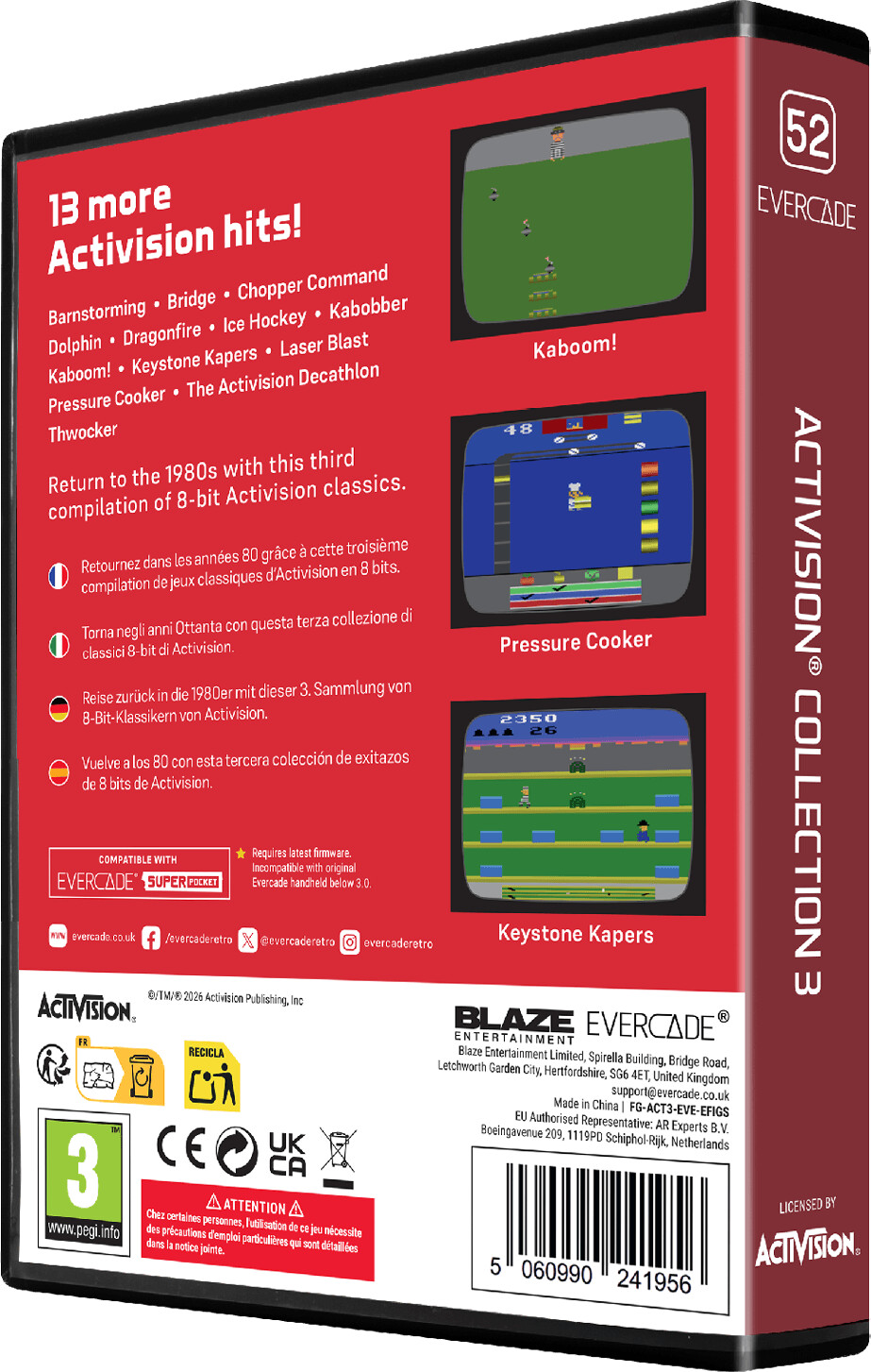 Evercade Activision Collection 3