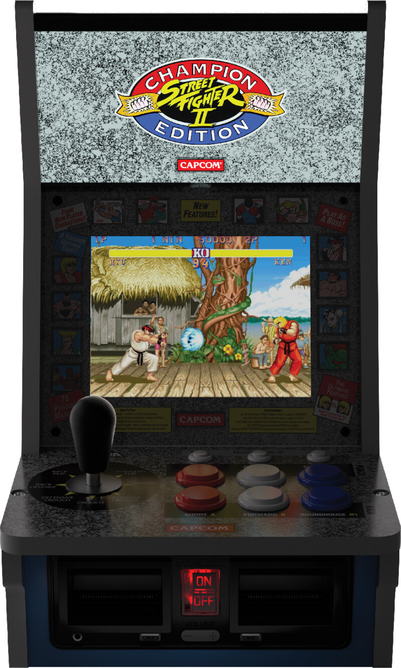 Evercade Alpha Street Fighter Bartop Arcade