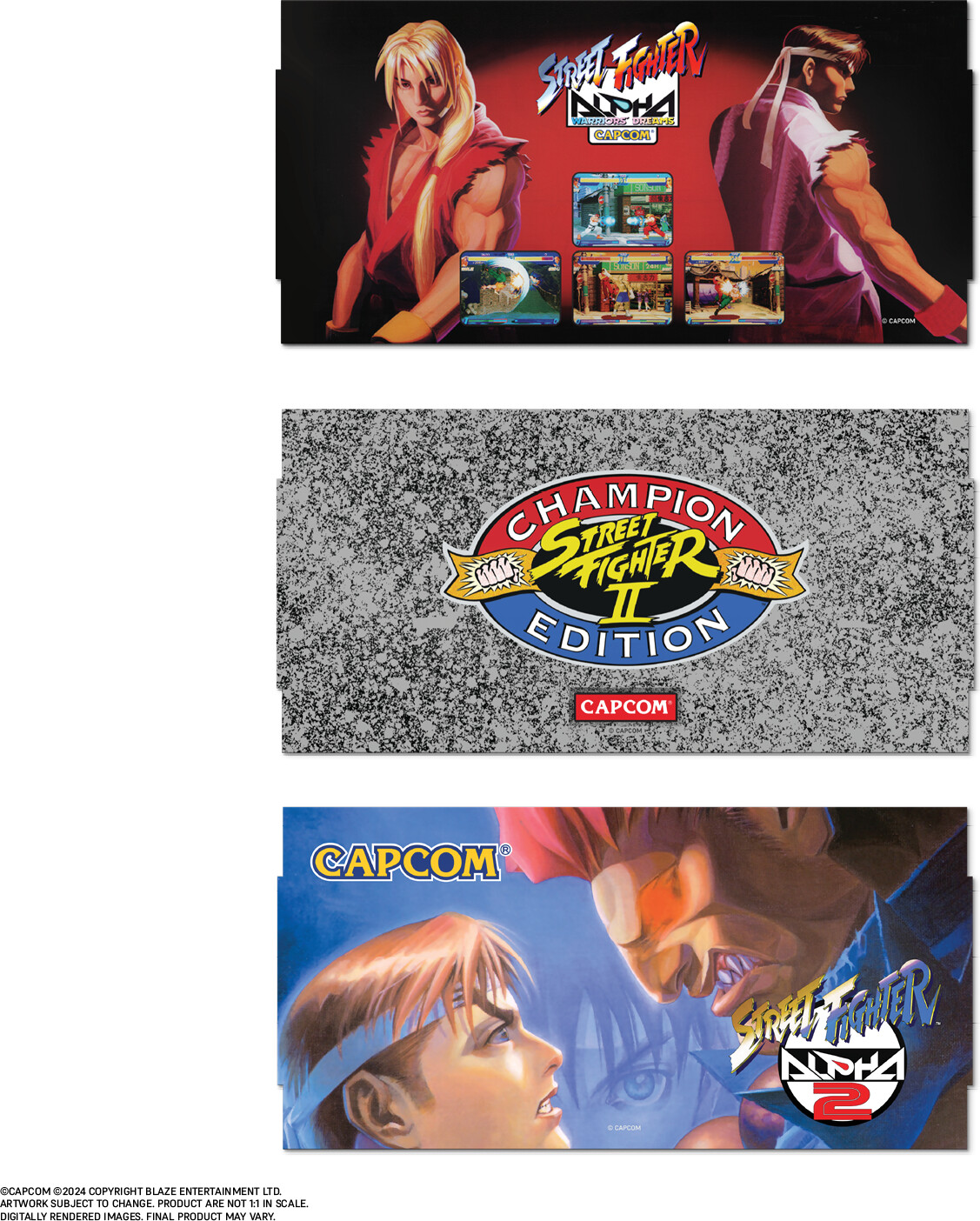 Evercade Alpha Street Fighter Bartop Arcade