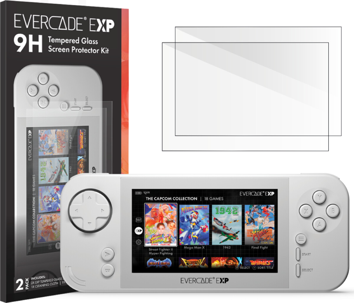Evercade Exp Skærmbeskyttelse