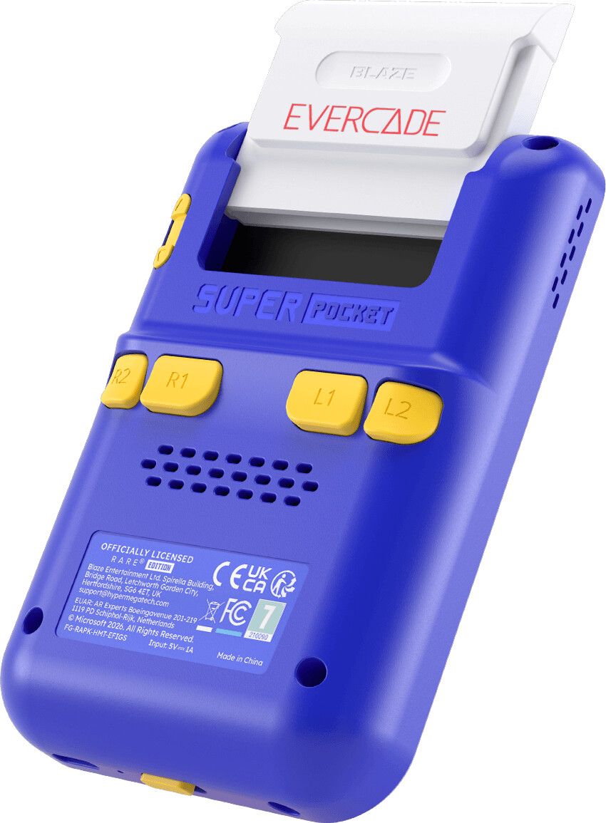 Evercade - Hypermega Tech - Super Pocket Rare Edition