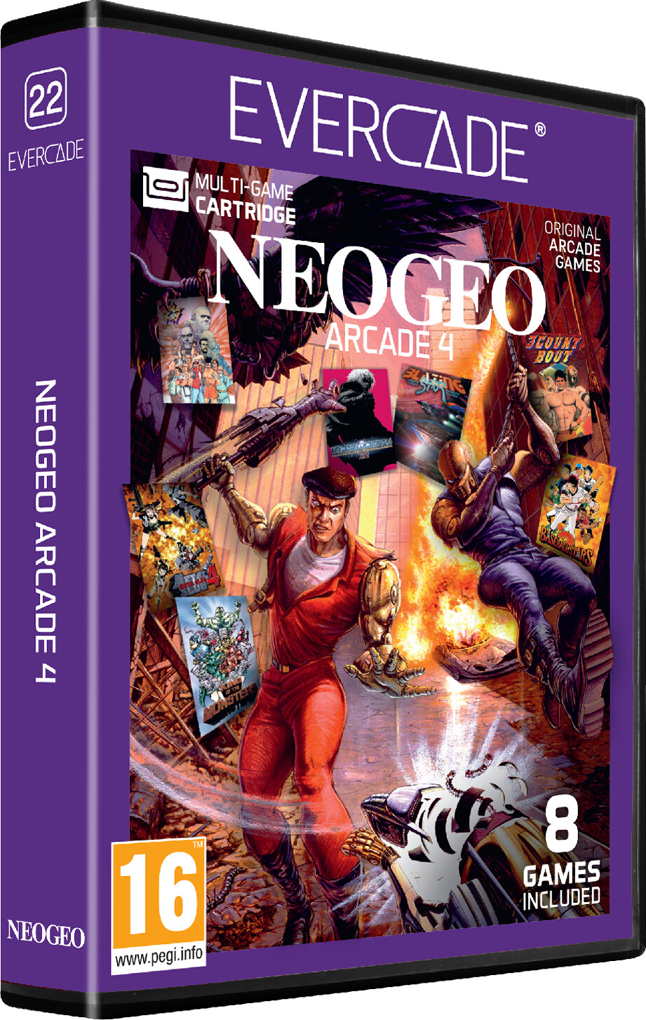 Evercade Neogeo Arcade 4