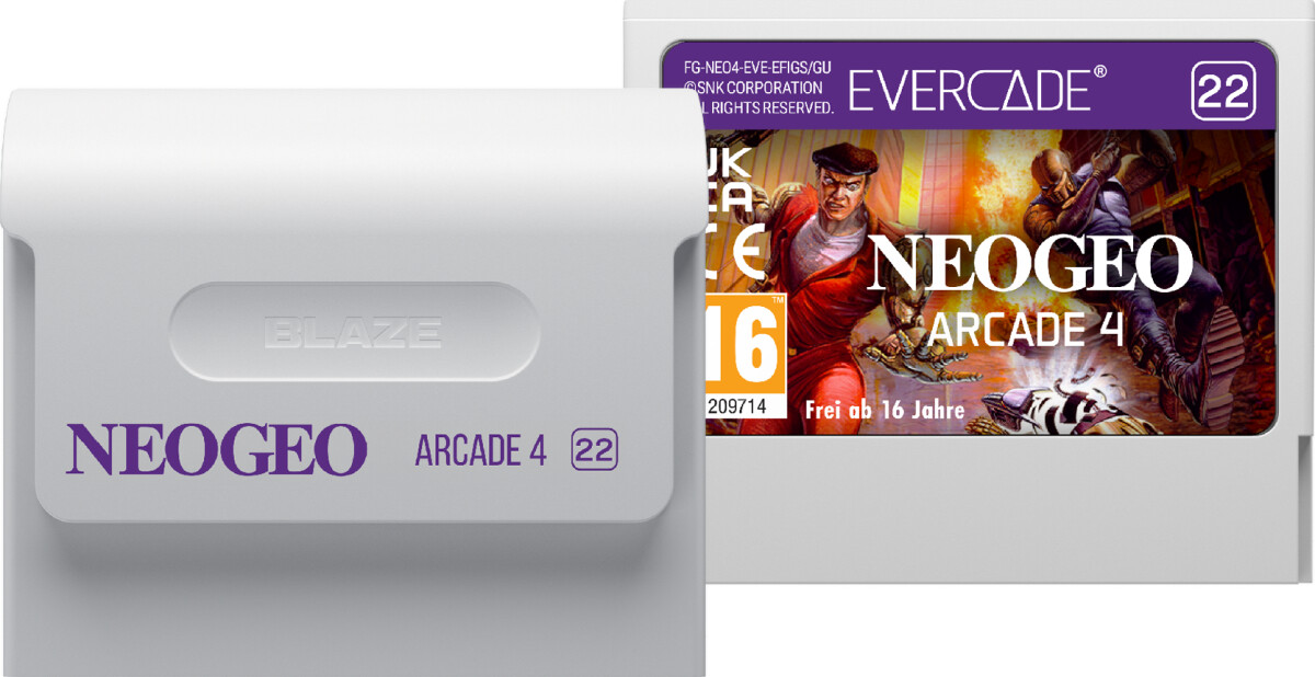 Evercade Neogeo Arcade 4