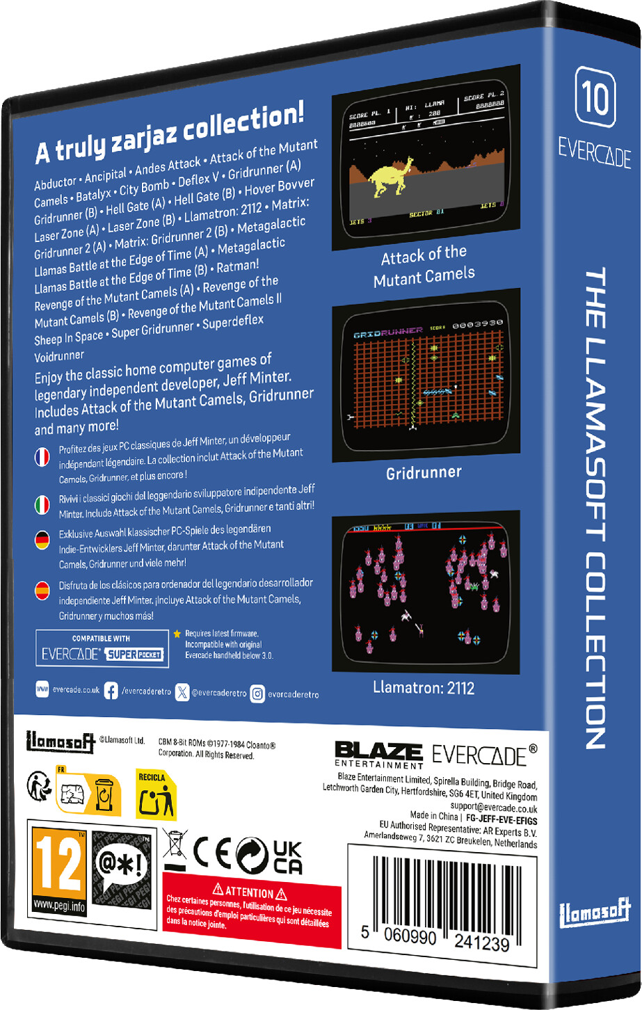 Evercade The Llamasoft Collection