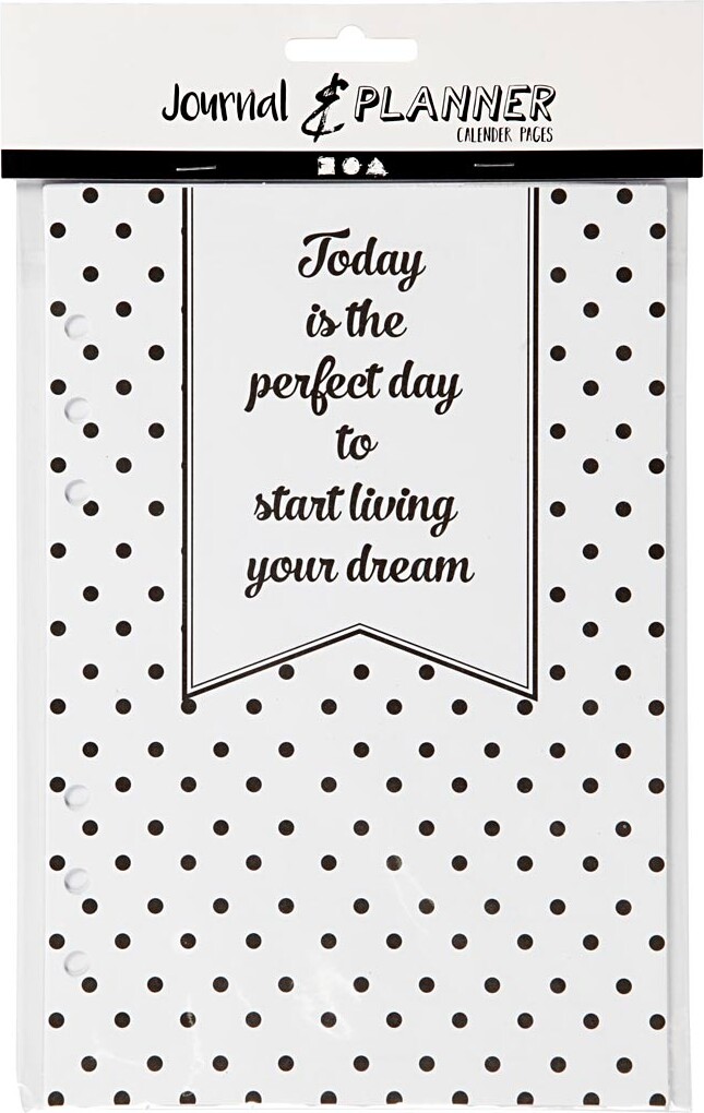 Evighedskalender - Str 142X210 Mm - 7 - 120 G - Hvid - 1 Stk