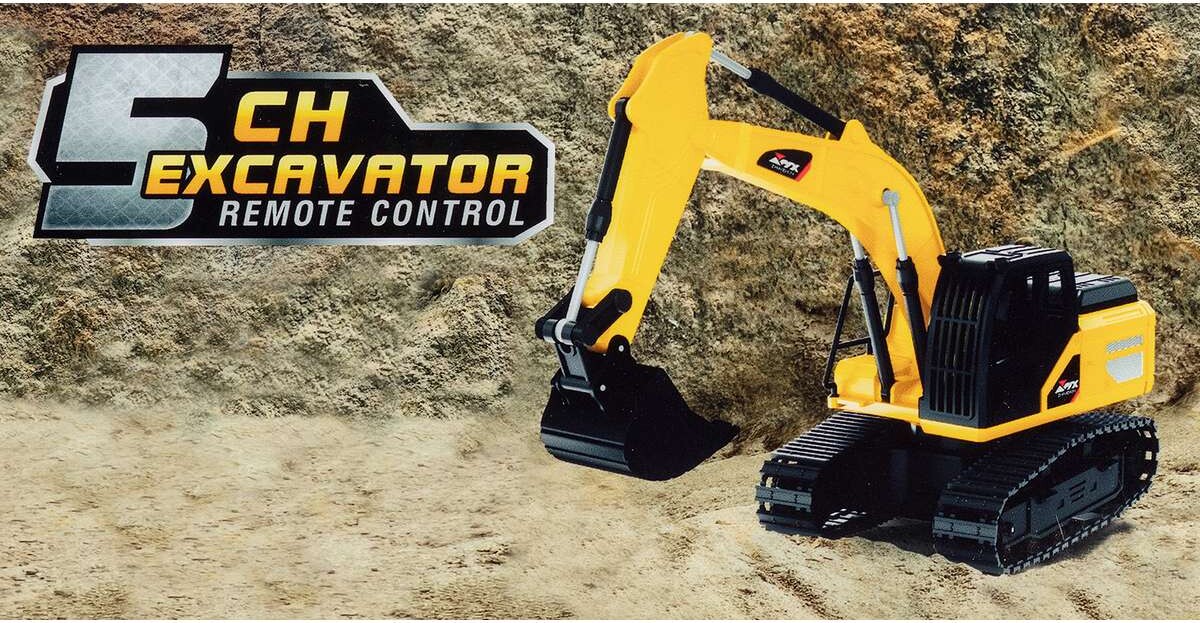 Excavator Rc 1 24 2 4Ghz 3 7V 500Mah 6 Channels - Z6809A - Mx