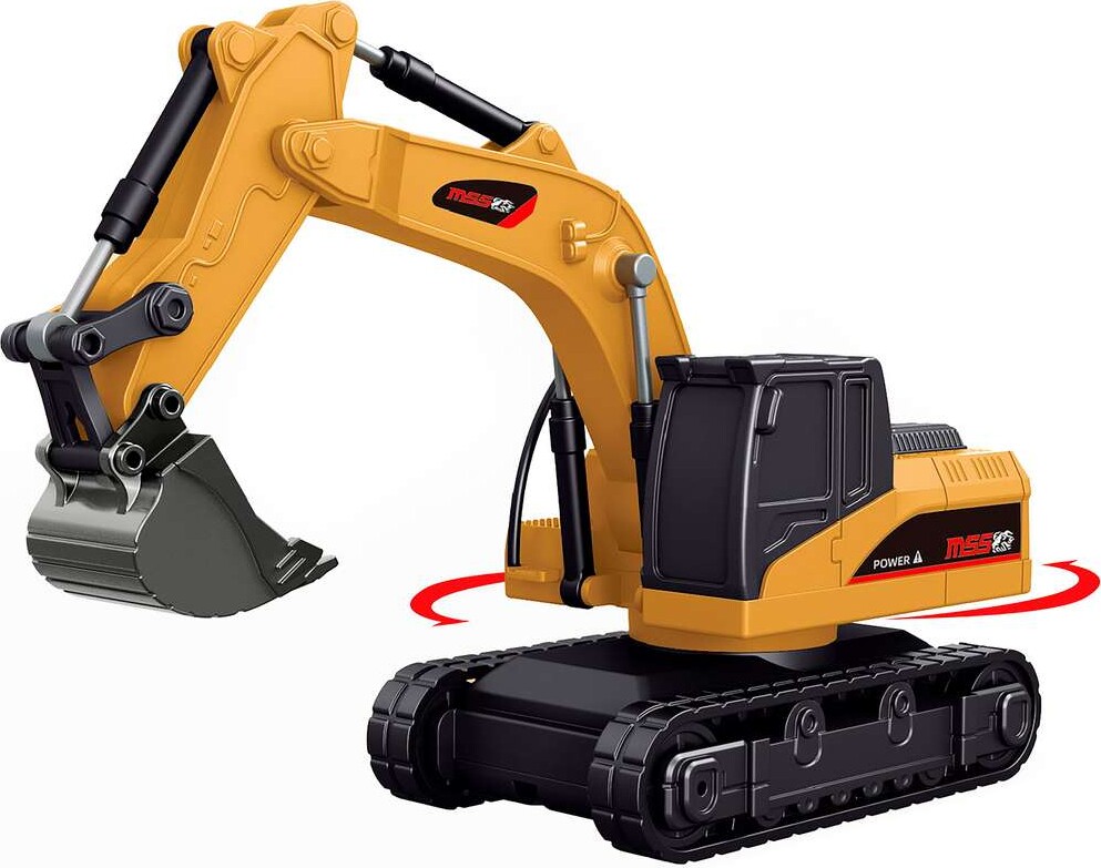 Mx - 8Ch Mini Excavator - Rc Fjernstyret Gravemaskine - Z6750A-3