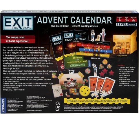 Exit The Game - Julekalendar - The Silent Storm - Engelsk