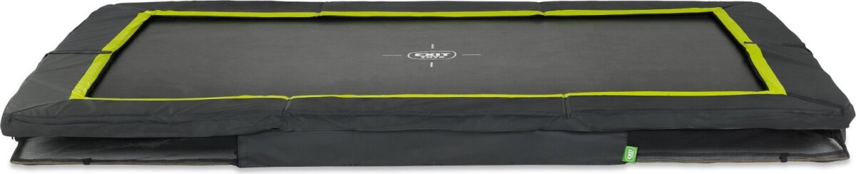 Exit - Silhouette Ground Sports Trampolin 244X366Cm - Sort