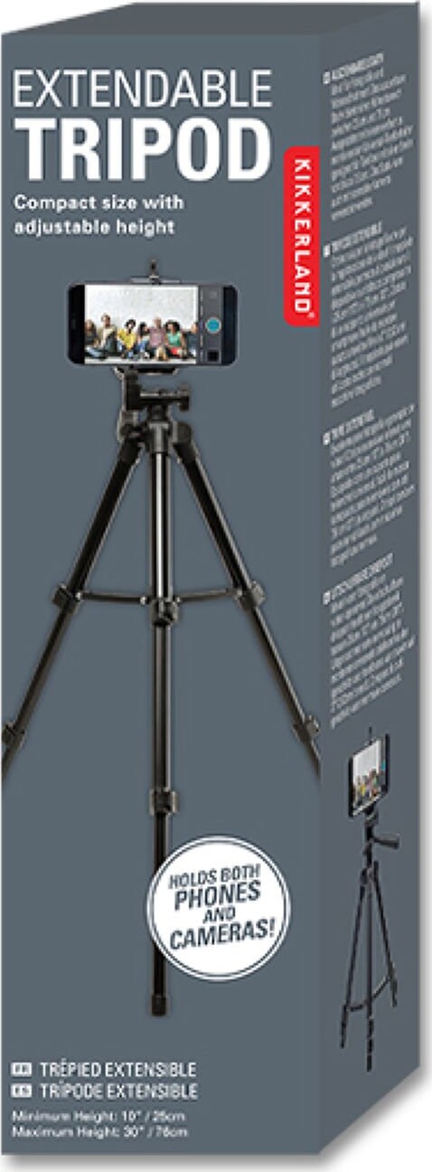 Tripod Til Mobil Og Kamera - Kikkerland - 25-76 Cm