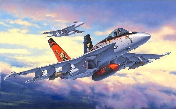 Revell - Fa-18E Super Hornet Fly Byggesæt - 1 144 - 03997
