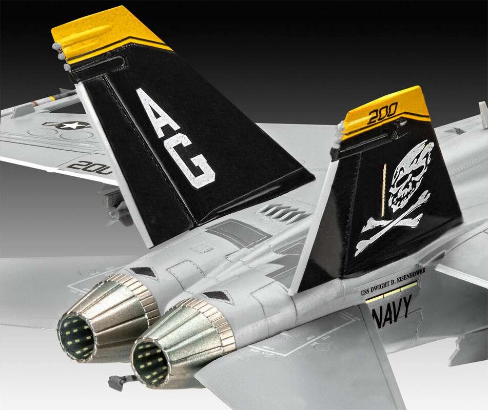 Revell - Fa-18F Super Hornet Fly Byggesæt - 1 72 - Level 4 - 03997