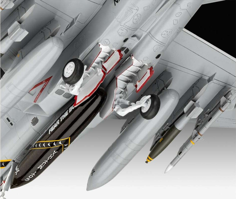 Revell - Fa-18F Super Hornet Fly Byggesæt - 1 72 - Level 4 - 03997