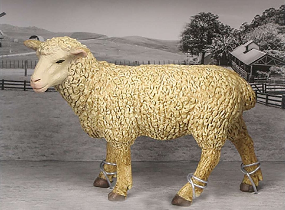 Får Figur - Model Series - Animal Universe - 17X8 5X12 Cm