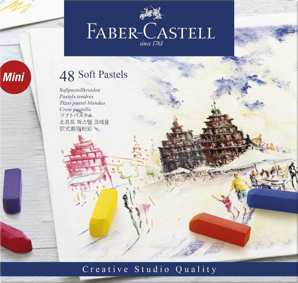 Faber Castell Pastelkridt - 48 Stk