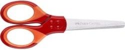 Faber-Castell - Grip Børnesaks Med Beskyttelse - Rød