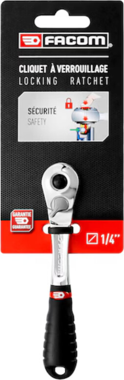 Facom Rl171Pb 14 In Pear-Head Ratchet With Push-Lock