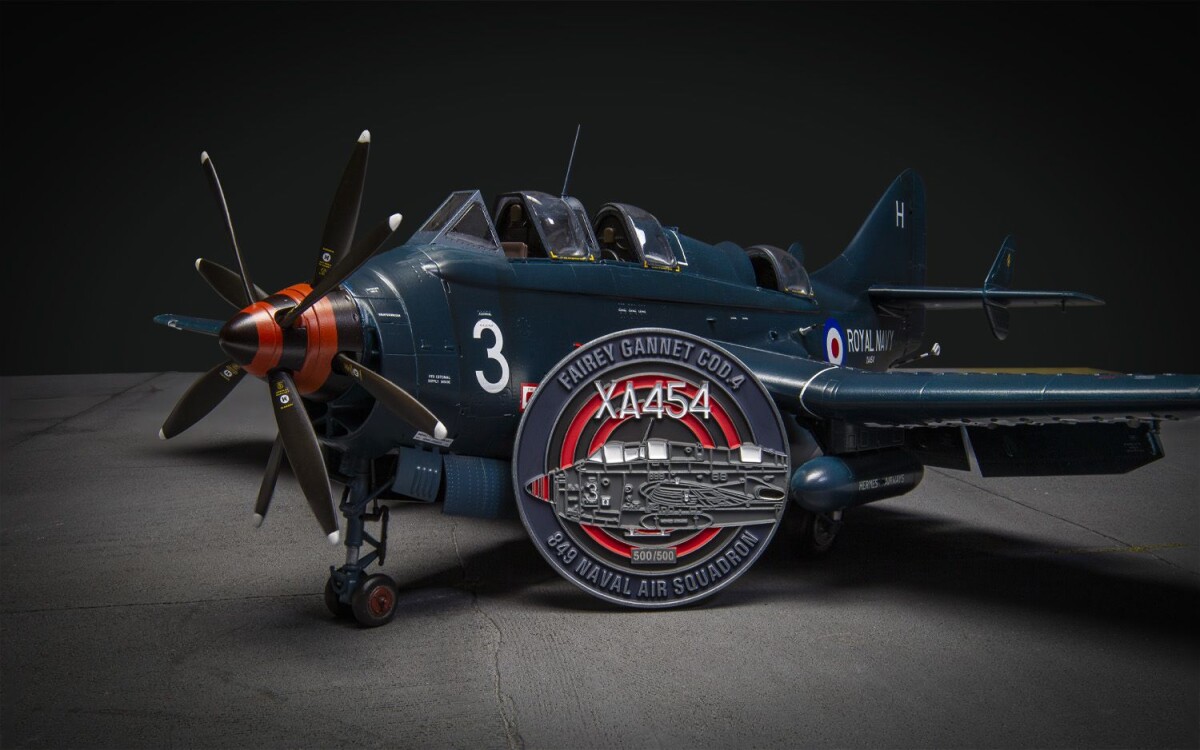 Airfix - Fairey Gannet Xa454 Cod4 Fly Byggesæt - 1 48 - A11009
