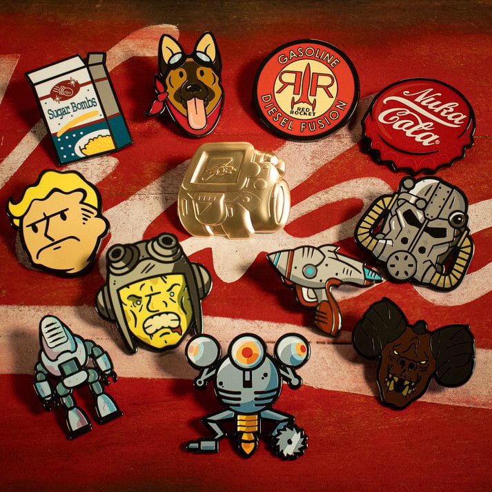 Fallout - Mystery Pin Badge Individual Assorted