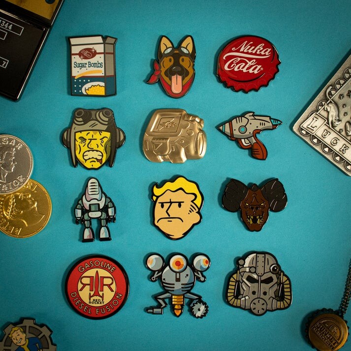 Fallout - Mystery Pin Badge Individual Assorted