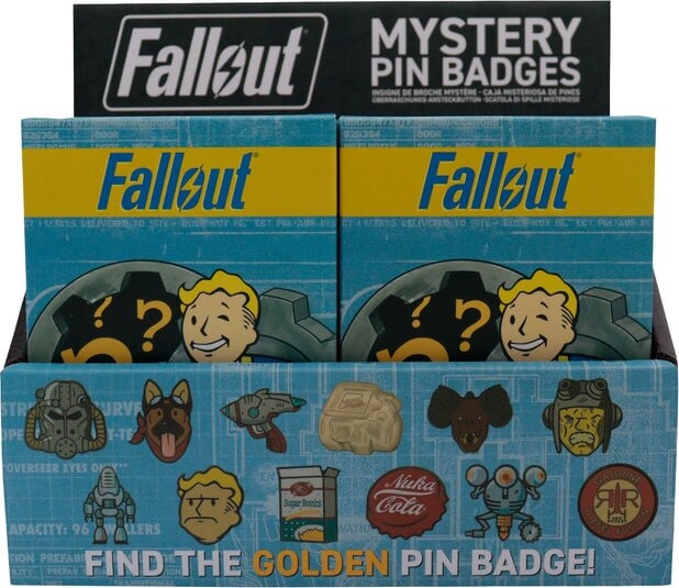 Fallout - Mystery Pin Badge Individual Assorted