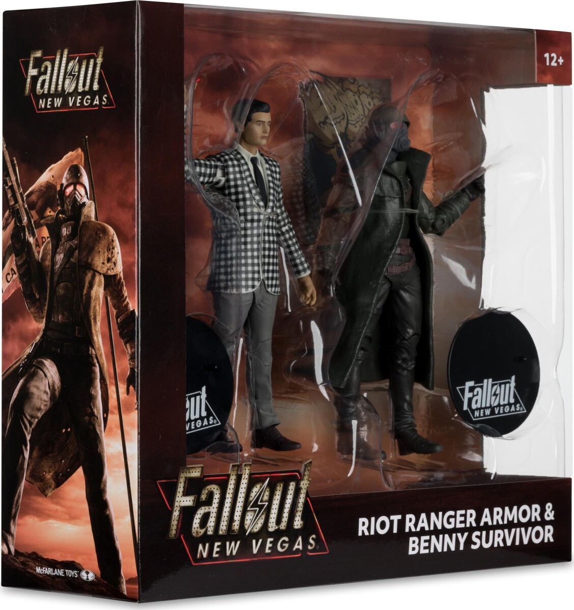 Riot Gear Ranger Køb Fallout - New Vegas - Riot Ranger Armor Og Benny Figur Sæt fra ...