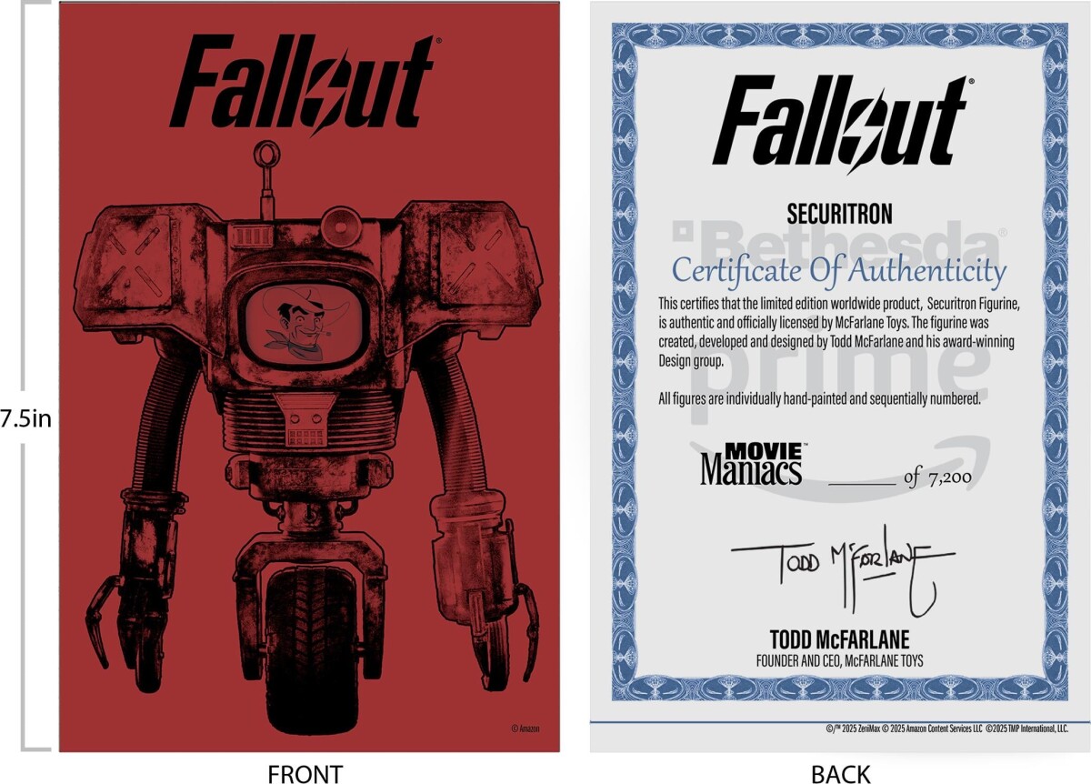 Fallout - Securitron - Figur - Sæson 2