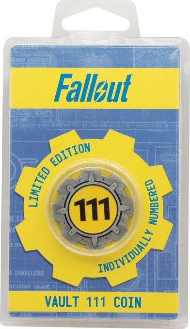 Fallout - Vault 111 Door Coin