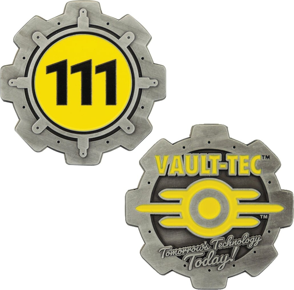 Fallout - Vault 111 Door Coin
