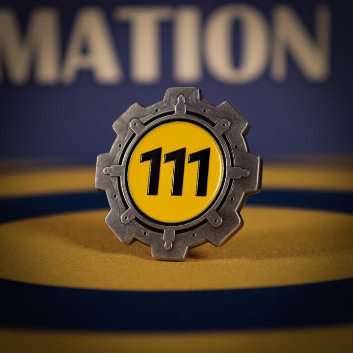 Fallout - Vault 111 Door Coin