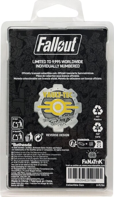 Fallout - Vault 111 Door Coin