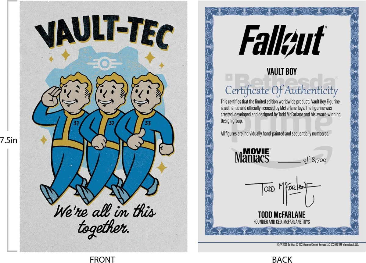 Fallout - Vault Boy - Posed Figure Ver 1