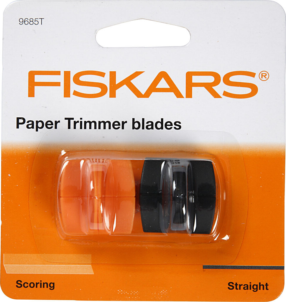 Fiskars - Paper Trimmer Blades - Falseblad Og Udskiftningskniv - 9685T