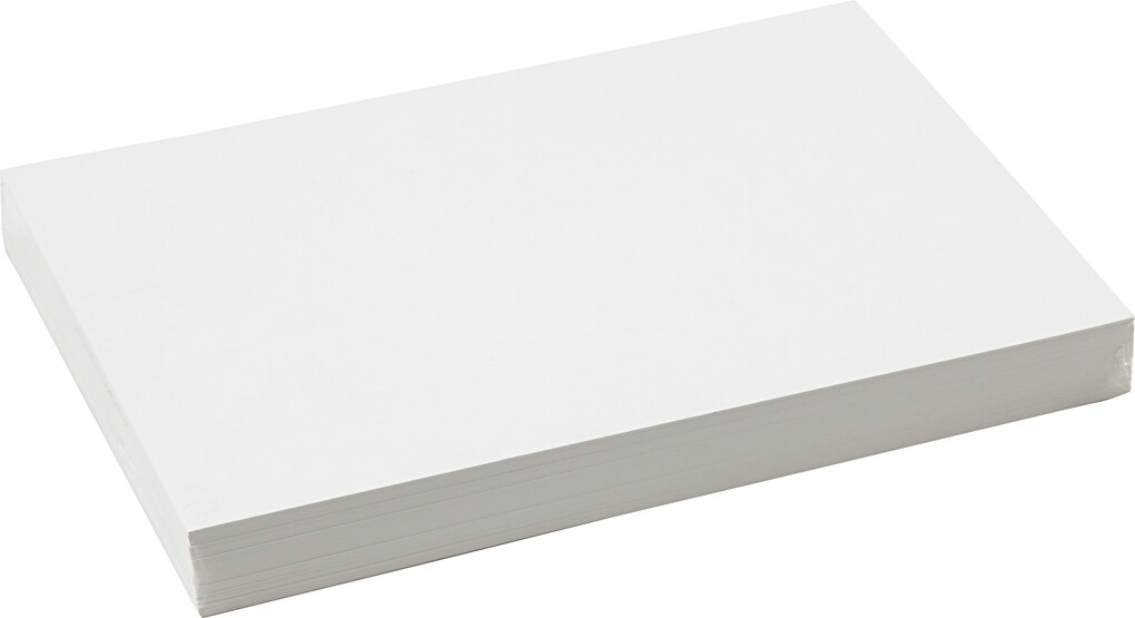 Falsekarton - 25 5X36 Cm - 0 4 Mm - 250 G - Hvid - 100 Ark