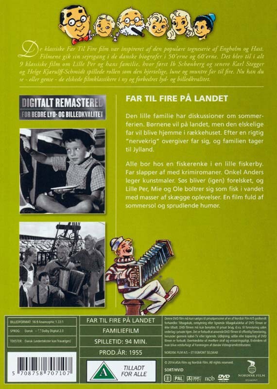 Far Til Fire På Landet - Nyrestaureret