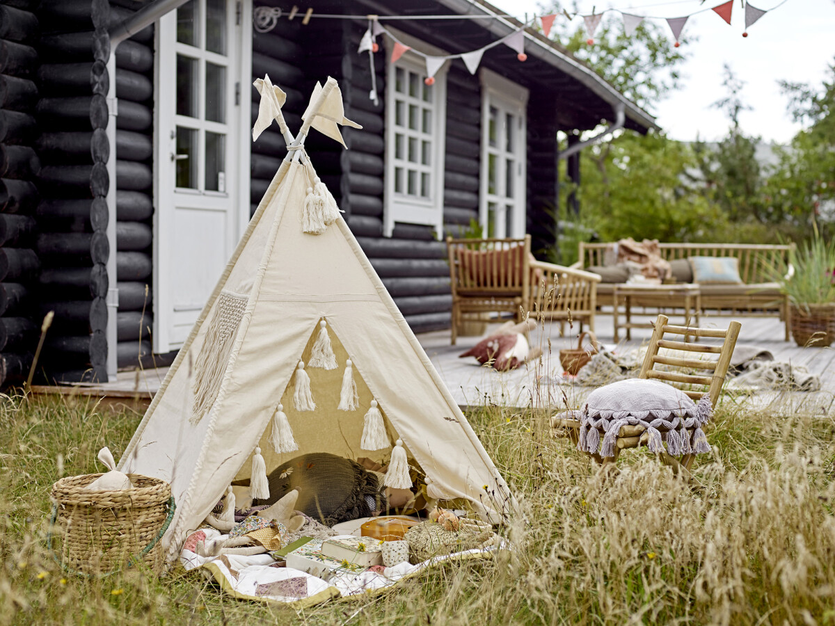 Bloomingville Mini - Fardin Legetelt Tipi - Natur - Bomuld