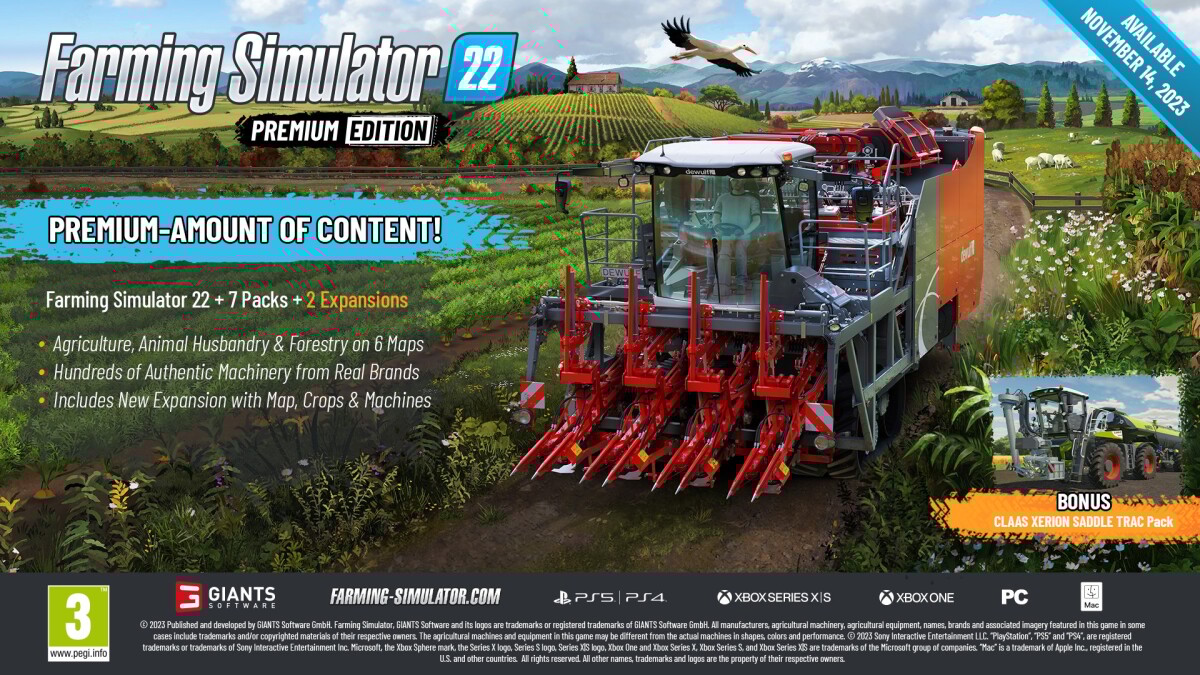 Farming Simulator 22 Premium Edition
