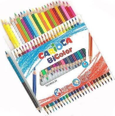 Carioca - Bicolor Farveblyanter - 14 Farver