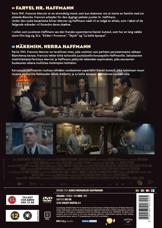 Farvel Hr Haffmann Adieu Monsieur Haffmann